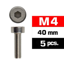 TORNILLO ALLEN  (M4 x 40 mm) 5 unidades