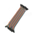 TIRA CABLE UNIPOLAR HEMBRA-HEMBRA (20 conexiones) 30cm