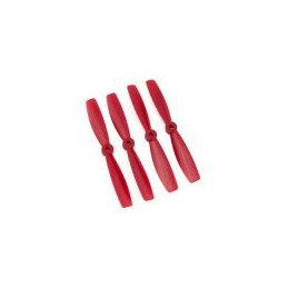 SET 4 HELICES BIPALAS 5 x 4,5 (normal + invertida) ROJA - Gemfan 3988